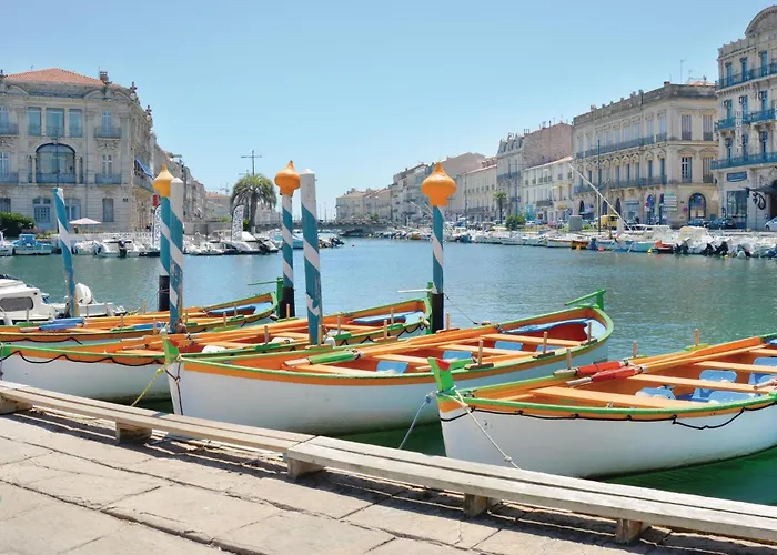 Apartman Stunning In Sete With Wifi